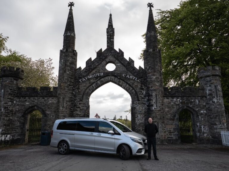 Entrance to Taymouth Castle from Kenmore