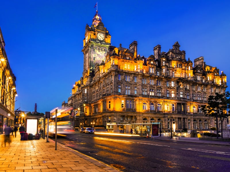 Hotel transfers Scotland - The Balmoral Hotel